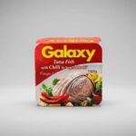 Galaxy tuna fish with chili in vegetable oil180gr تن ماهی در روغن گیاهی با طعم چیلی گلکسی