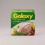 Galaxy tuna fish with dill in vegetable oil 180gr تن ماهی با شوید در روغن گیاهی گلکسی