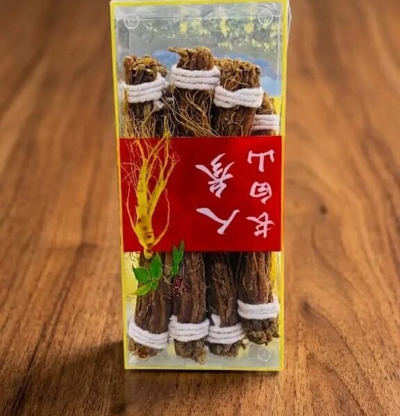 Dried Ginseng Root 1pics ریشه جینسنگ خشک (جینسنگ آسیایی / کره‌ای)