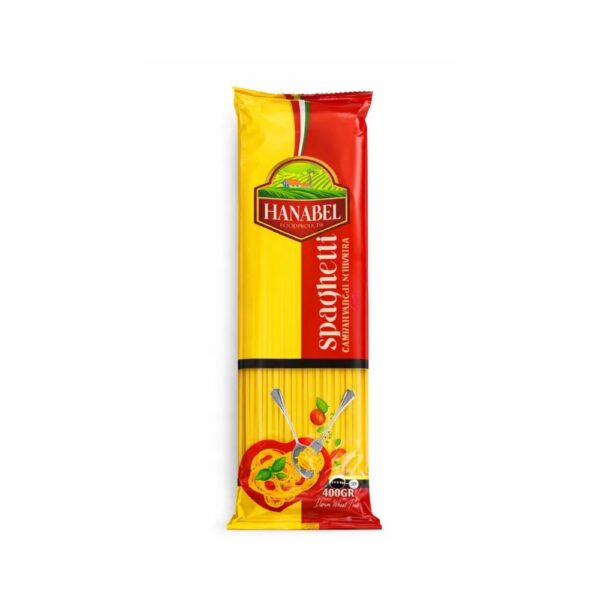 Hanabel spaghetti 400gr ماکارونی هانابل