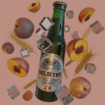 Behnoush peach delster 320ml نوشیدنی مالت بدون الکل بهنوش با طعم هلو - Image 2