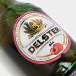 Behnoush peach delster 320ml نوشیدنی مالت بدون الکل بهنوش با طعم هلو