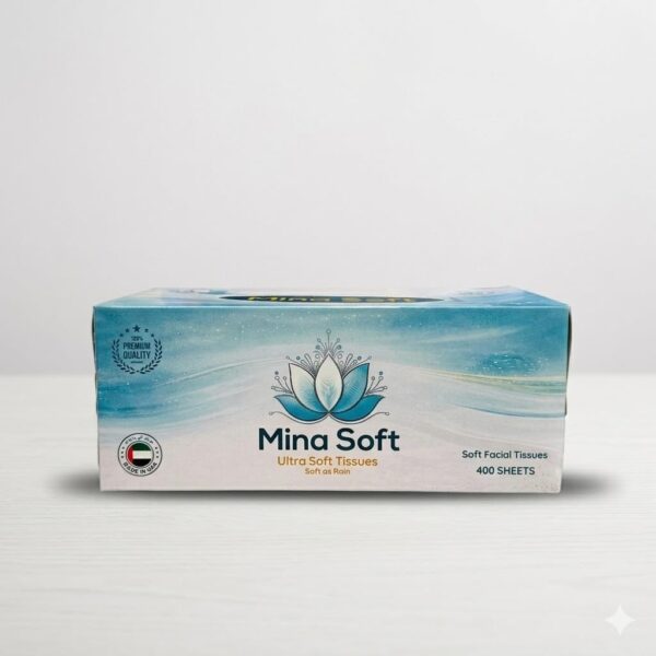 Mina soft ultra soft tissues دستمال کاغذی فوق العاده نرم مینا سافت