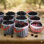 Iranian Black mulberry 1Basket شاتوت ایران