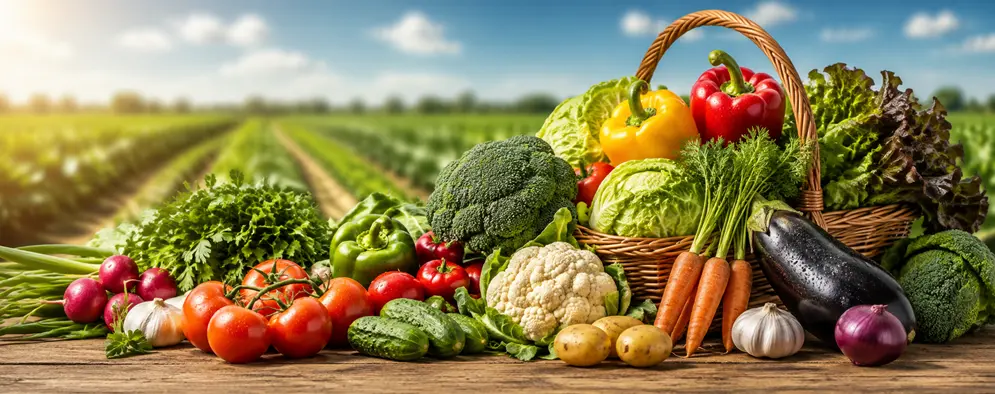 Fresh vegetables and daily groceries in Dubai