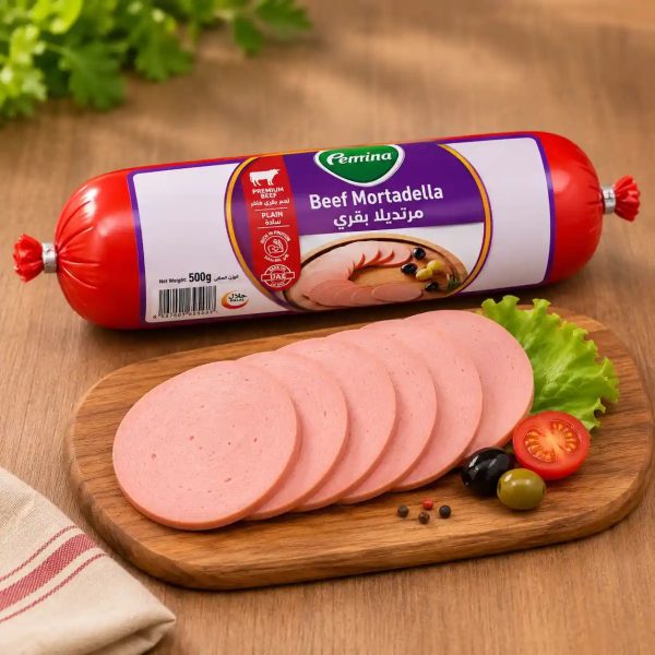 Pemina Beef Mortadella 500g کالباس مارتادلا پمینا